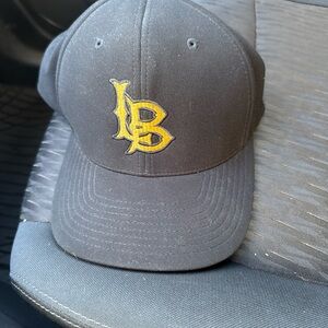 Black Cap with Yellow Embroidery